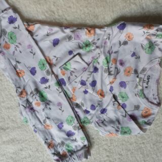 Bộ đồ cotton Carter dài tay cho bé