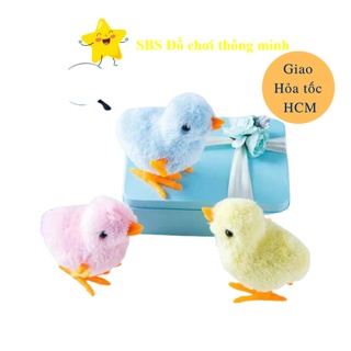 Gà vặn cót nhiều màu cho bé