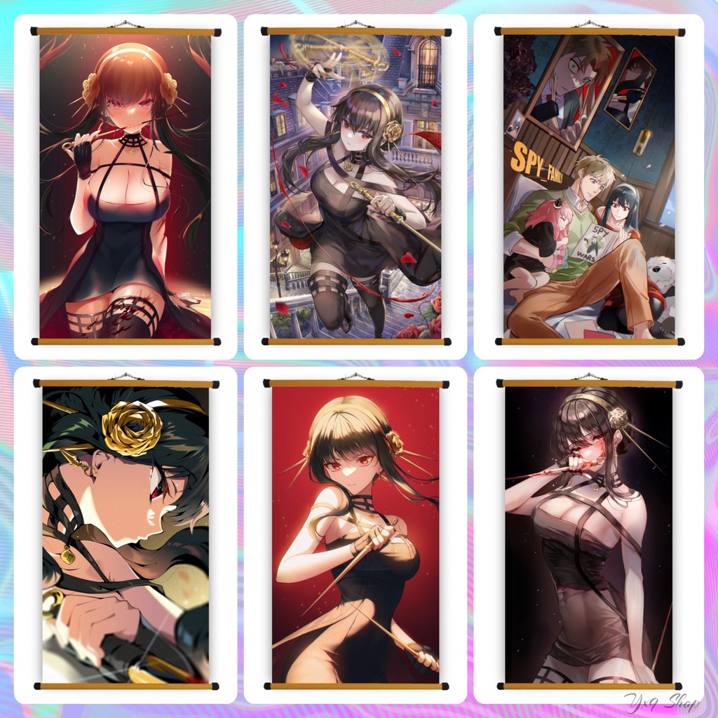 Poster Vải Anime Yor Briar - Spy x Family