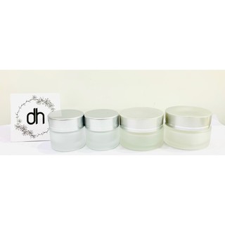 HŨ THUỶ TINH MỜ NẮP BẠC 10g 20g