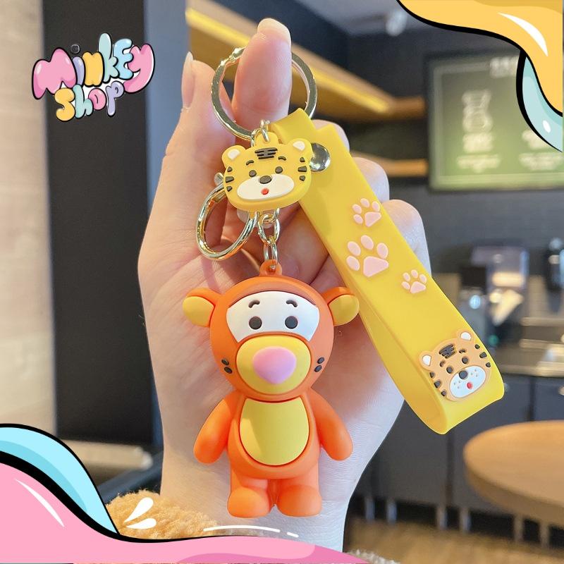 Móc Khóa Hoạt Hình DISNEY Nhiều Nhân Vật Dễ Thương, Phụ Kiện Túi Xách Balo Dễ Thương Độc Đáo 02MKHH - Minkey