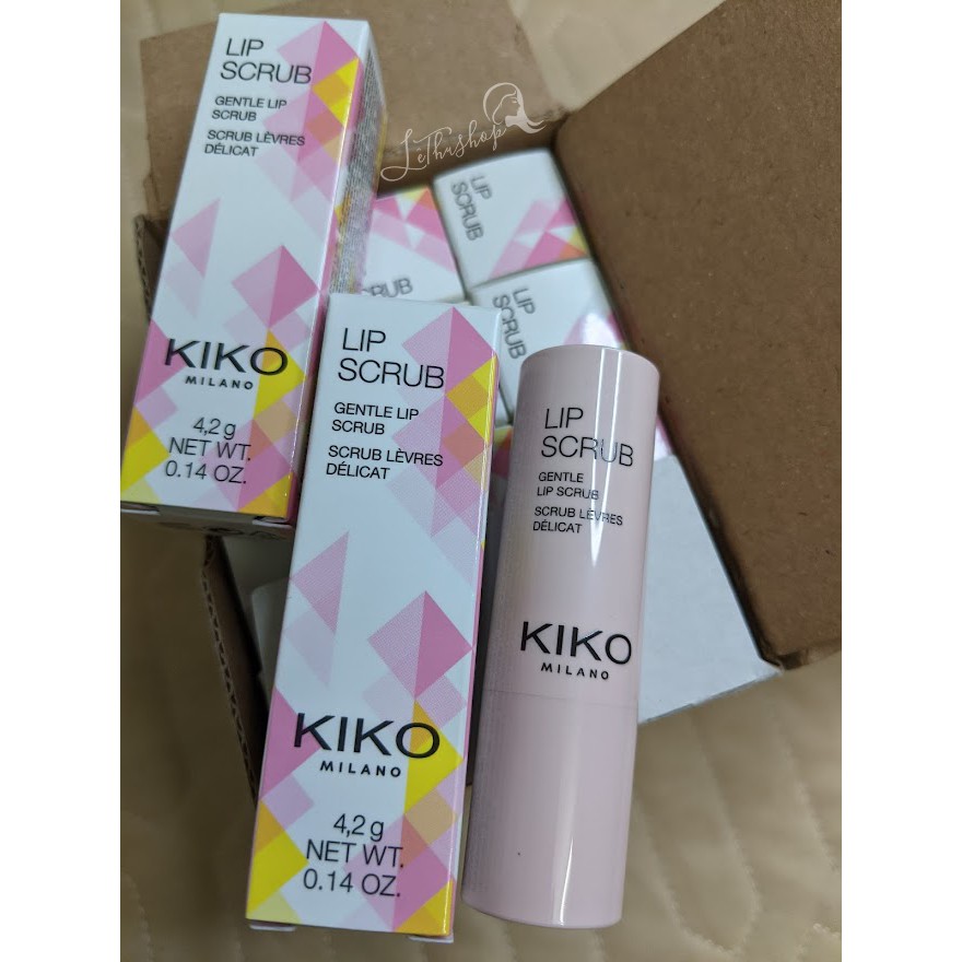 LIP SCRUB KIKO - Tẩy da chết cho MÔI