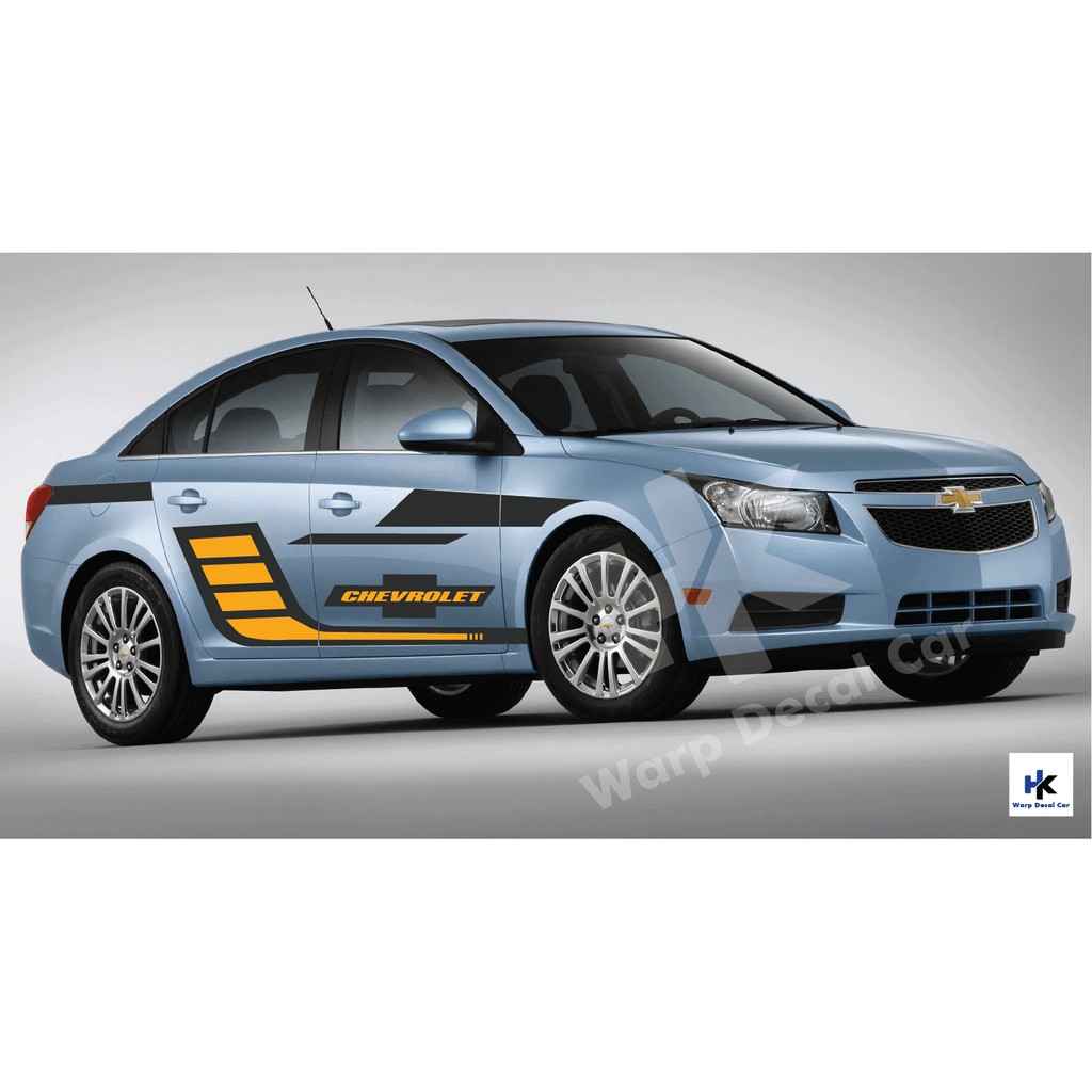 Tem xe Cruze kiểu dáng thể thao đường phố - decal cruze