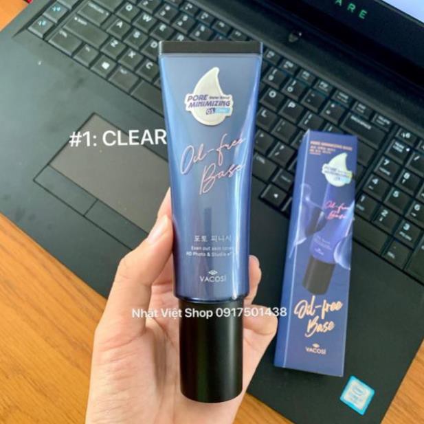 [NEW 2020] Kem Lót Kiềm Dầu, Sáng Da Vacosi Oil-Free Base 45ml | BigBuy360 - bigbuy360.vn