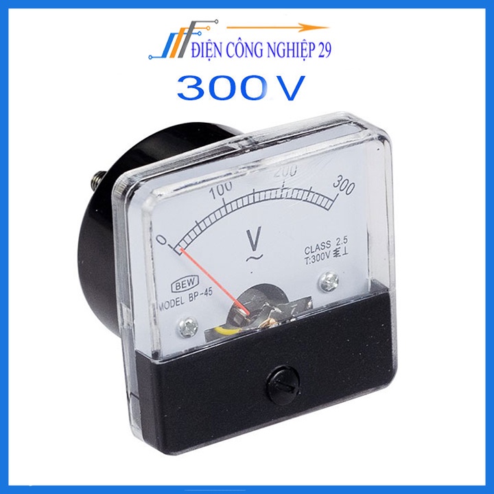Đồng hồ đo vôn kế xoay chiều BEW 5x5x3.5Cm