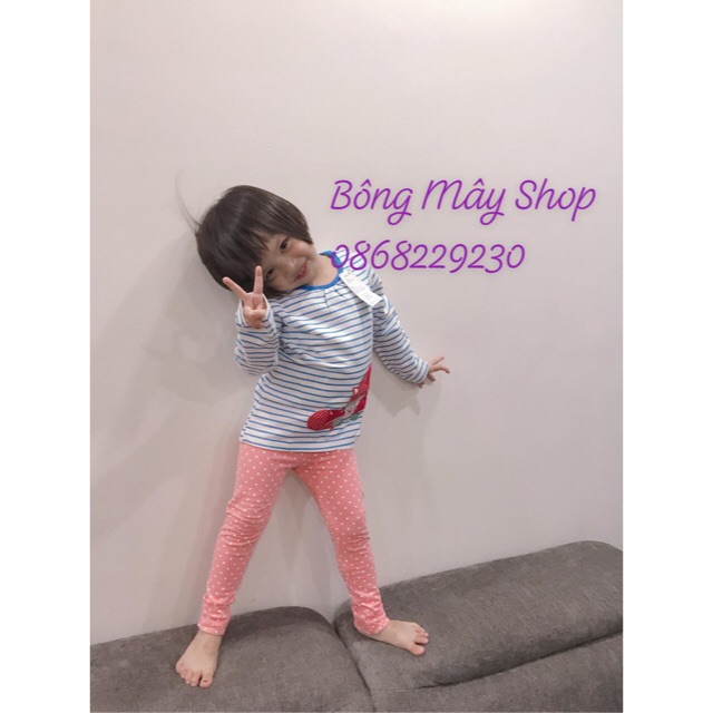 Bộ bé gái Jumping Beans