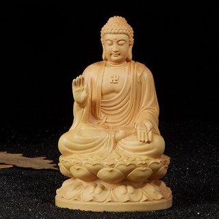 Tượng Phật A Di Đà - Gỗ Hoàng Dương (HD-029)