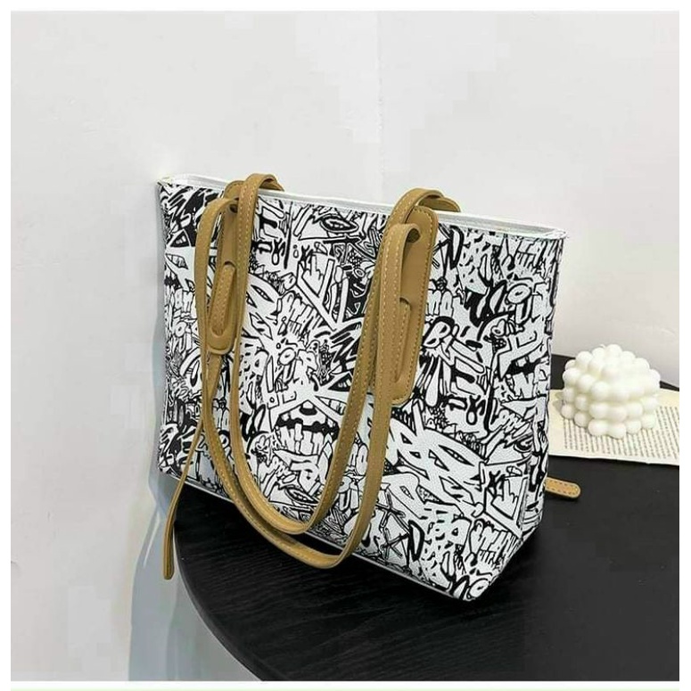 Túi Xách Nữ Họa Tiết Bút Chì 👜