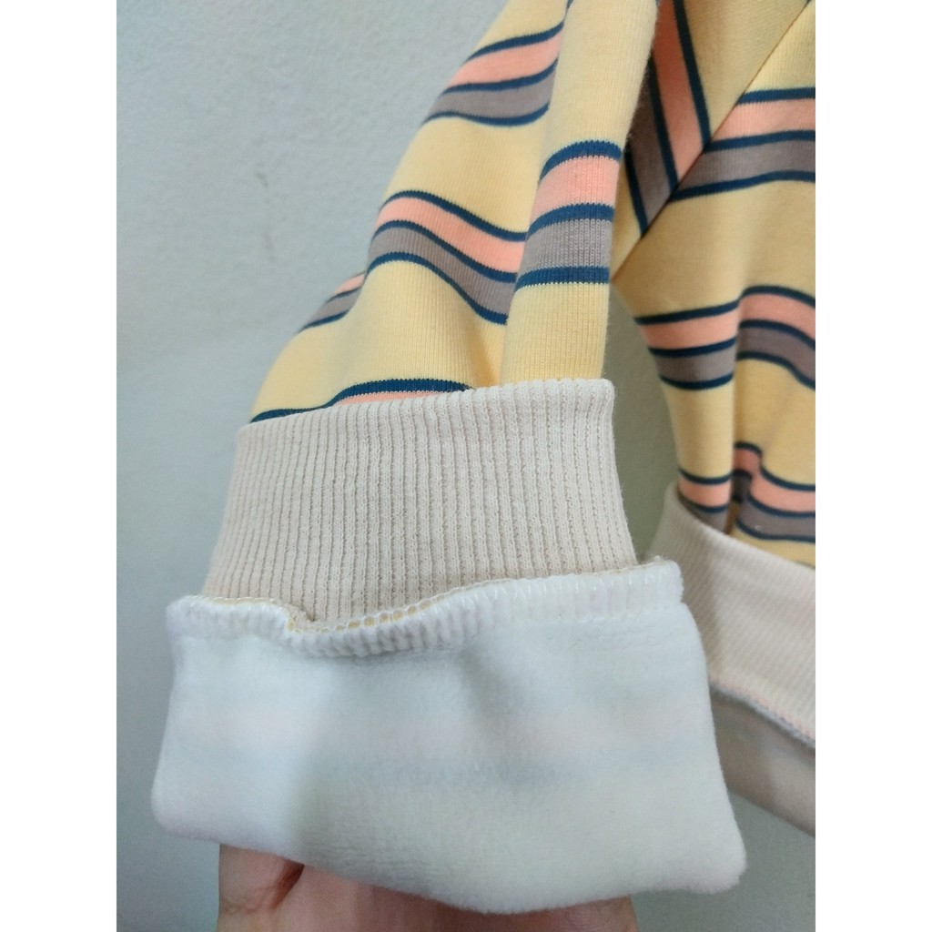 Áo nỉ bé🔥Áo nỉ Hoddie Quảng Châu lót lông có mũ Siêu ấm cho bé