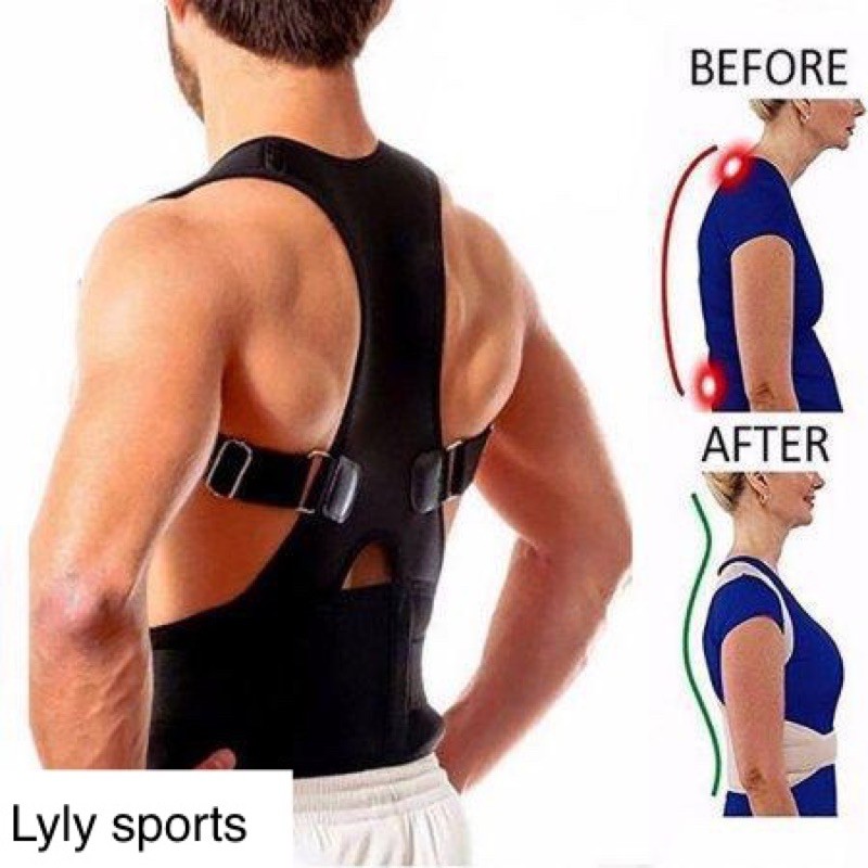 Đai Lưng Thể Thao /đai Chống Gù Lưng /đai Chống Cong Vẹo Cột Sống - - LYLYSPORTS