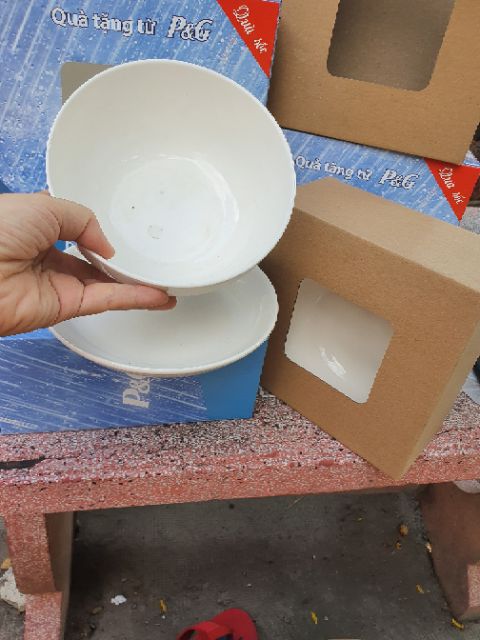 Bộ tô + dĩa 2món bằng sứ cao cấp