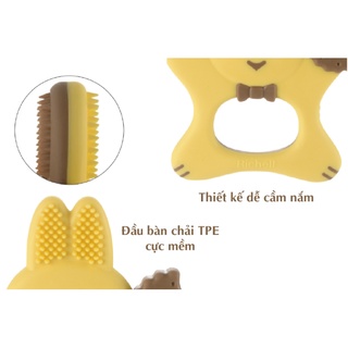 Bàn chải đánh răng cho bé silicon từ 3M-24M Richell