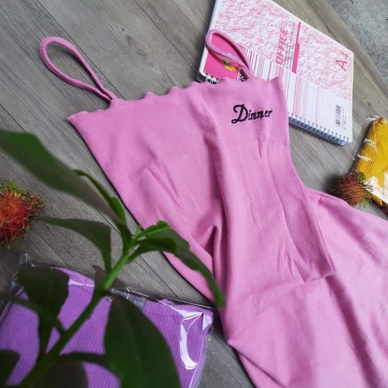 ĐẦM BODY 2 DÂY THÊU DINNER