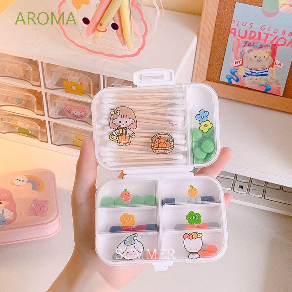 Hộp Đựng Thuốc Bằng Nhựa Thiết Kế Nhỏ Gọn Tiện Dụng Mang Theo Du Lịch