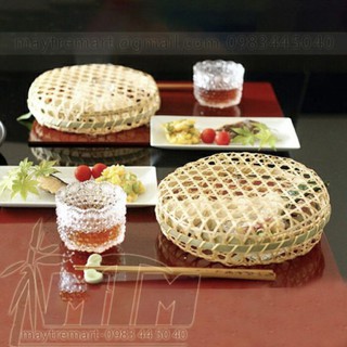 Hộp tre tròn đựng đồ đa năng