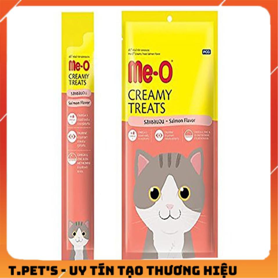 CREAMY TREAT (1 thanh 15gr) BÁNH THƯỞNG DẠNG KEM ME-O Pate súp thưởng cho mèo vâng lời