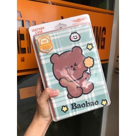 🌟CHÍNH HÃNG 🌟 Bao da máy tính bảng PU in hình cute cho ipad mini 1/2/3/4/5