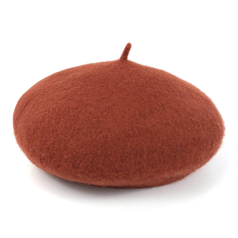 Mũ Nồi dạ cao cấp NOVSET Mũ beret dạ có dây chỉnh size mũ