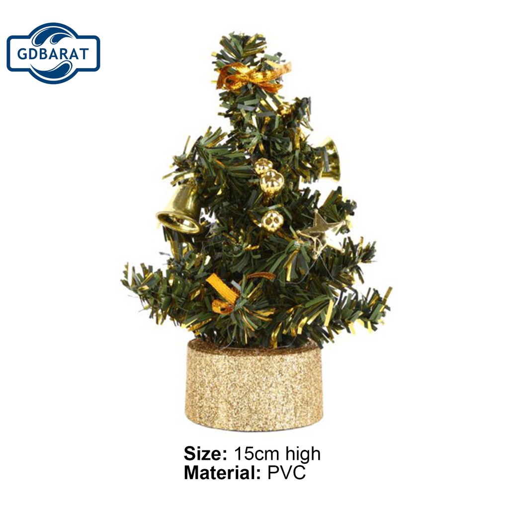 Cây thông Noel mini để bàn trang trí Giáng Sinh