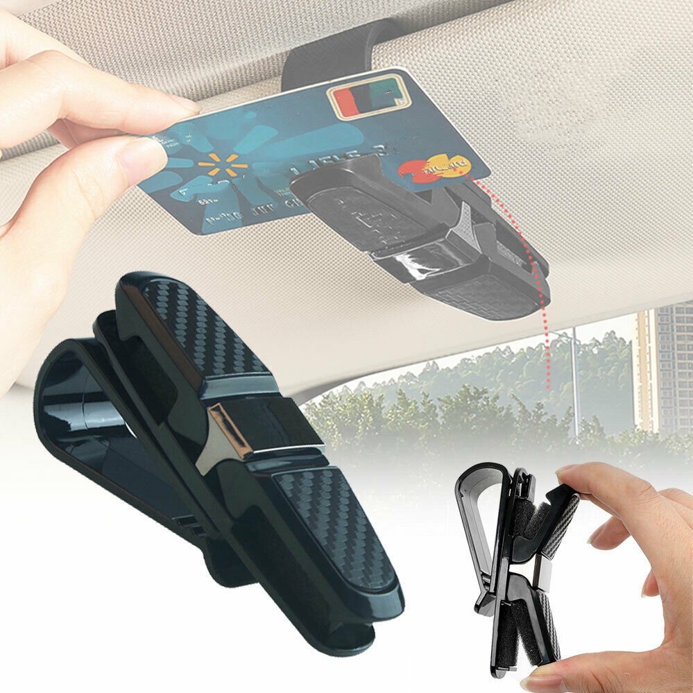 Kẹp Giữ Mắt Kính Gắn Xe Hơi Đa Năng Tiện Dụng Thẻ