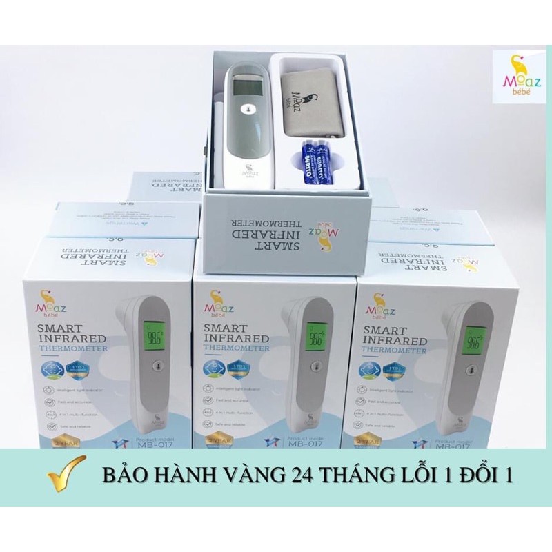 nhiệt kế hồng ngoại Moaz bebe