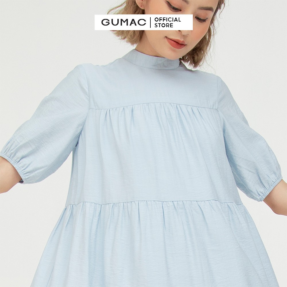 Đầm nữ babydoll rã tùng GUMAC nhiều màu dễ thương DB583 | BigBuy360 - bigbuy360.vn
