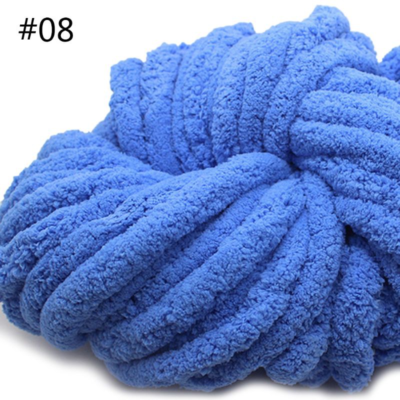 Cuộn len Chenille siêu mềm mại ấm áp dùng đan chăn mền DIY