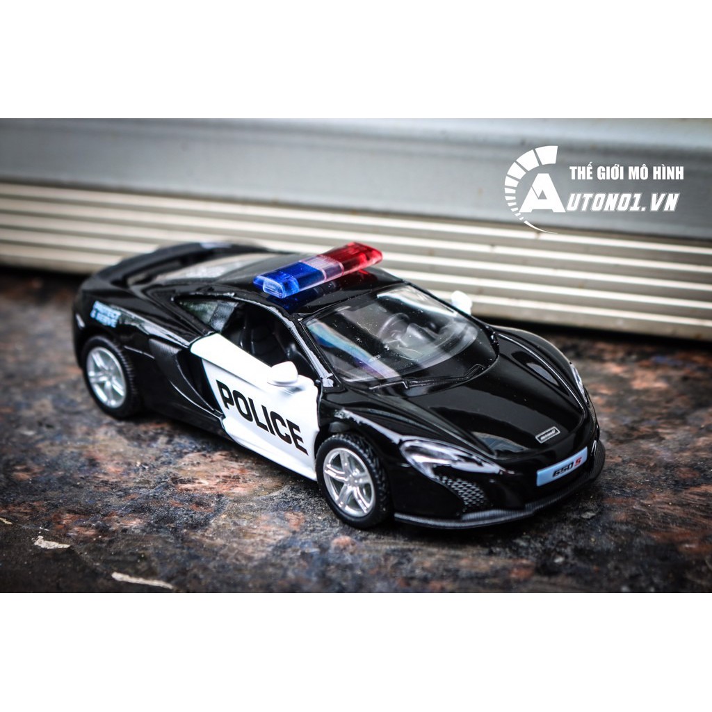 MÔ HÌNH XE MCLAREN 650S POLICE 1:36 SCALE MODEL 7164