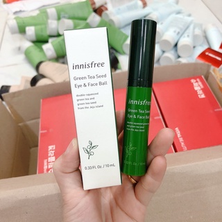 Thanh Lăn Dưỡng Mắt & Da Mặt Innisfree Green Tea Seed Eye & Face Ball Siêu Cấp