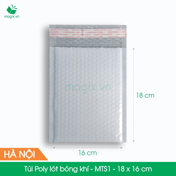 MTS1 - 18x16 cm - 100 Túi chống sốc bọc xốp hơi