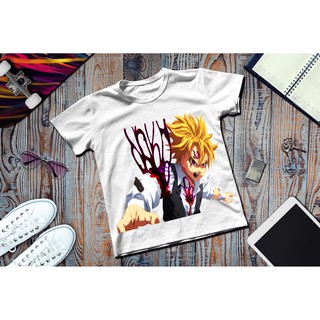 Áo thun in hình Meliodas cuồng nộ