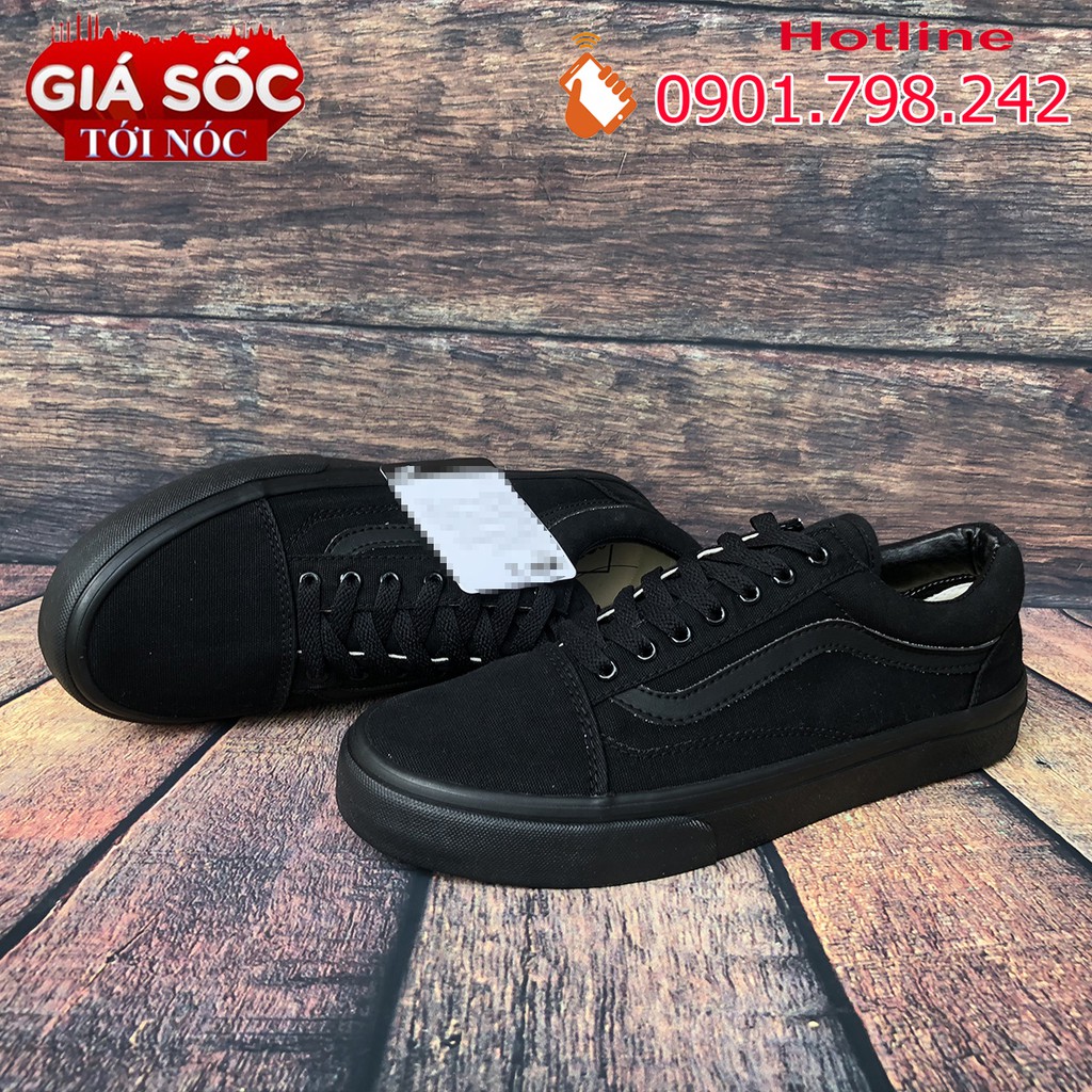 [Giày Giá Rẻ] Giày Thể Thao Old Đen Full Đủ Size