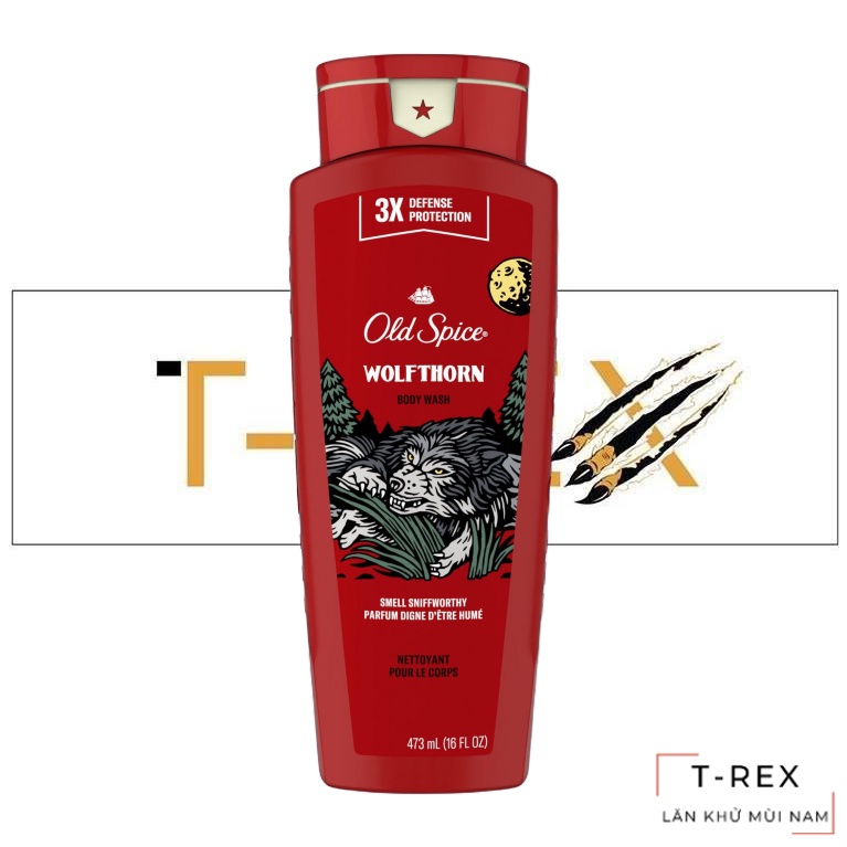 [FREESHIP-HÀNG AUTH] Sữa Tắm Old Spice Wolfthorn 473ml