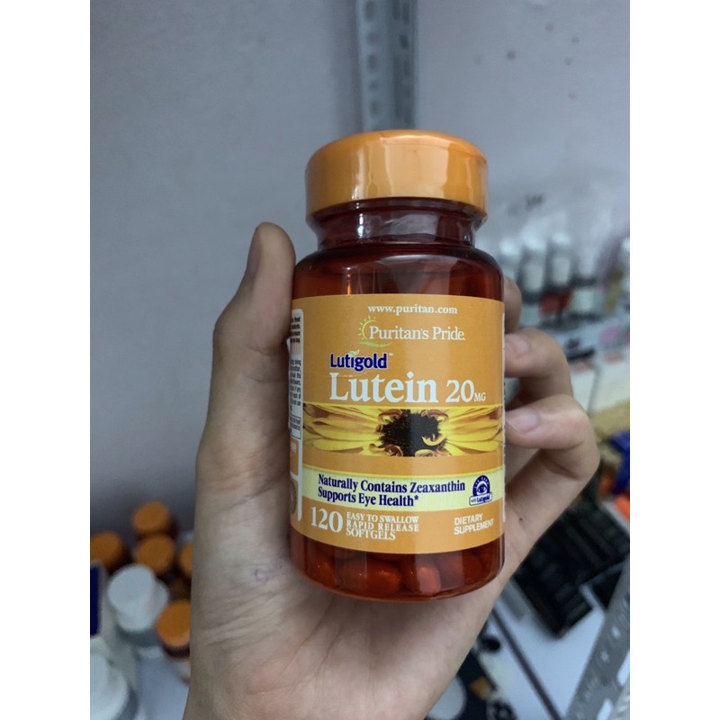 Thực phẩm chức năng (TPCN) bổ mắt Lutigold Lutein 20mg giúp đôi mắt sáng khoẻ