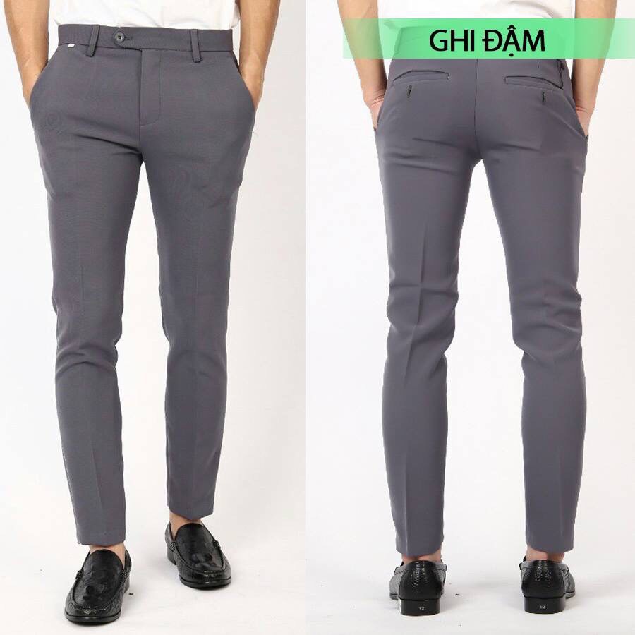 Quần tây âu nam Vải Thái Bền Đẹp Chống Xù co giãn bền đẹp nhiều màu nhiều kích cỡ