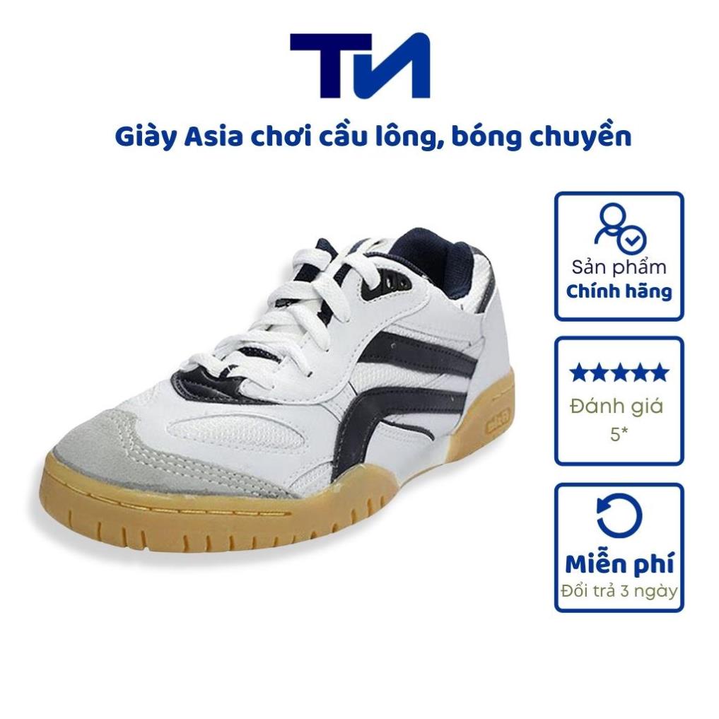 Giày Asia,Giày Thể Thao Chơi Cầu Lông, Bóng Chuyền + Tặng Kèm 1 Đôi Tất RT()*