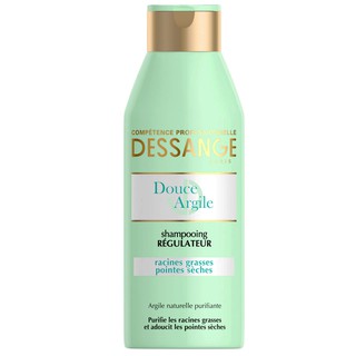 Dầu gội Dessange Douce Argile màu xanh cho tóc dầu