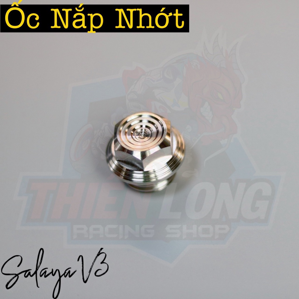 Ốc Nắp Nhớt Salaya V3 Inox 304 sắc nét