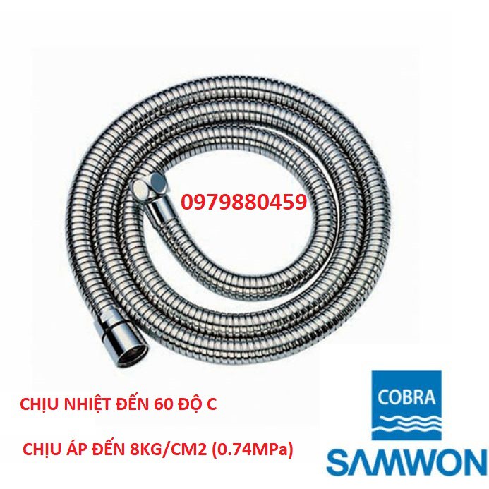 Dây sen, dây xịt, dân dẫn nước cực tốt Samwon Cobra, chịu áp