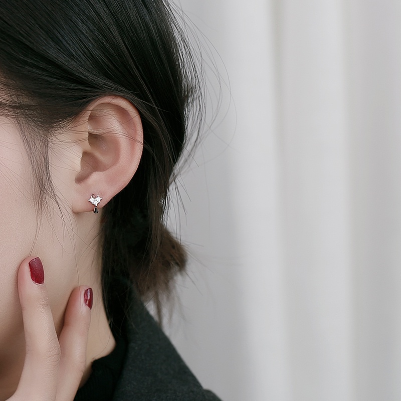 Khuyên Tai Nữ Khuyên Tai Tròn Khuyên Tai Hình Trái Tim Bằng Bạc 925 Không Gây Dị Ứng Cho Trẻ Em Và Phụ Kiện