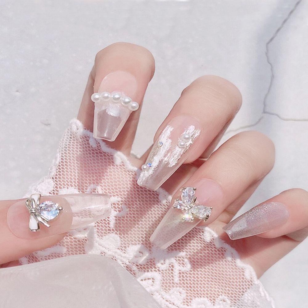 Phụ Kiện Đính Móng Tay 3D DIY Thời Trang Cho Nữ