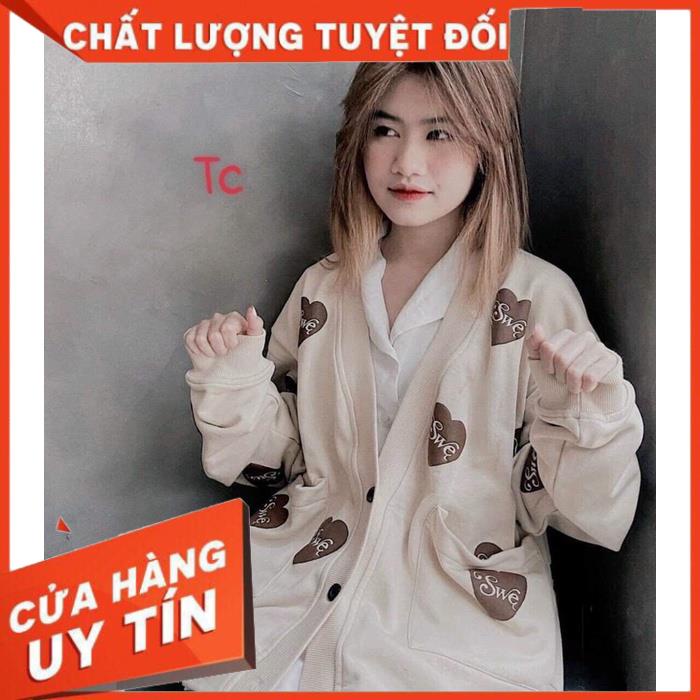 Áo khoác Cadigan Swe xinh xỉu