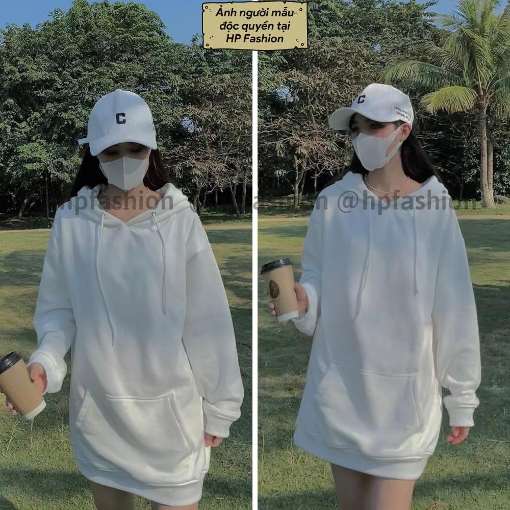 Áo Hoodie basic ❤️ Áo khoác nỉ trơn cotton 100% 2 lớp cao cấp, form rộng unisex nam nữ | BigBuy360 - bigbuy360.vn