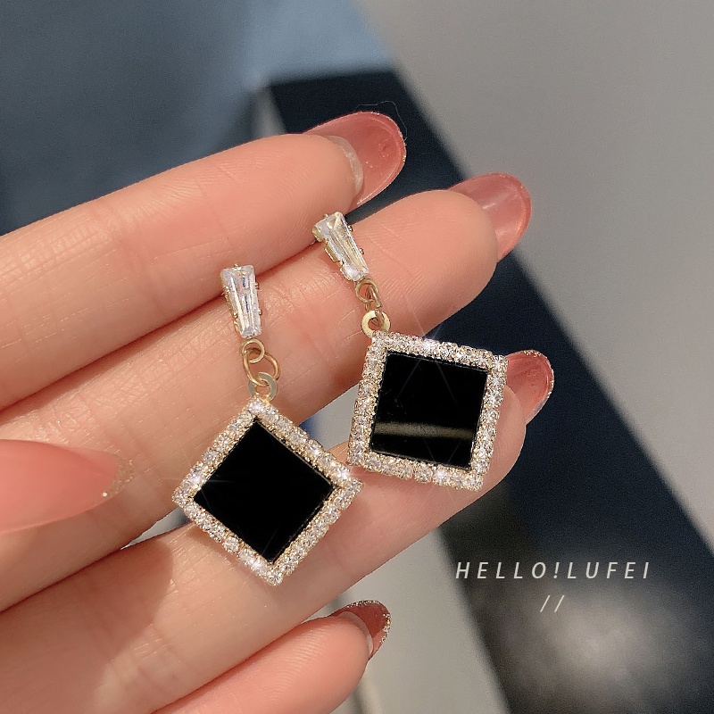 Khuyên Tai Nữ Mạ Bạc 925 Thời Trang Hàn Quốc