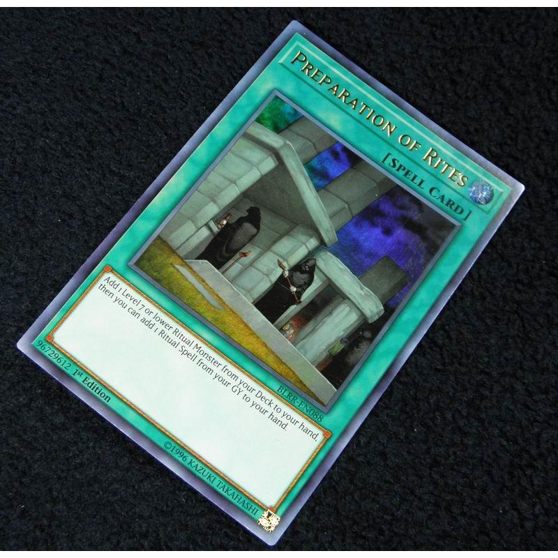 Thẻ bài YUGIOH - Preparation of Rites - BLRR-EN088 - Ultra Rare 1st Edition