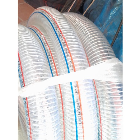Ống nhựa mềm lõi thép Phi 75 hàng nhập khẩu chuyên dẫn dầu, dẫn nước..., đơn giá 3m