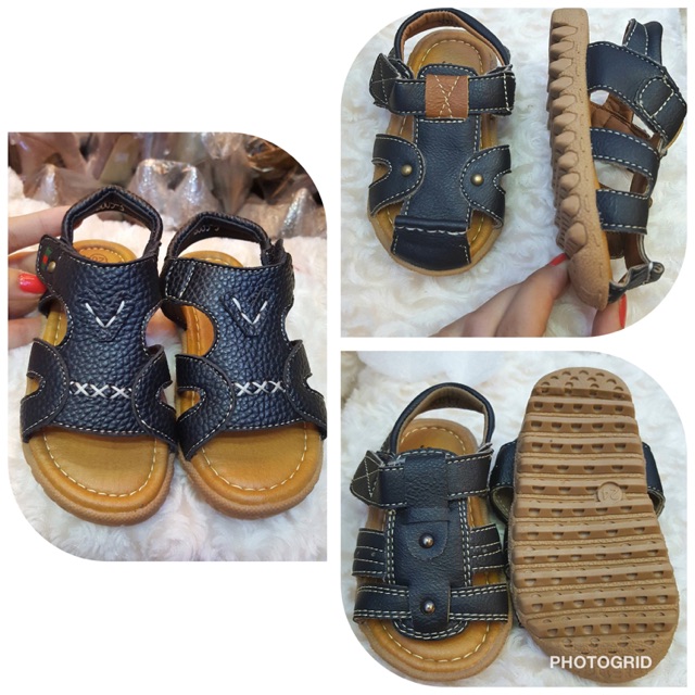 GIÀY SANDAL DA CHO BÉ TRAI