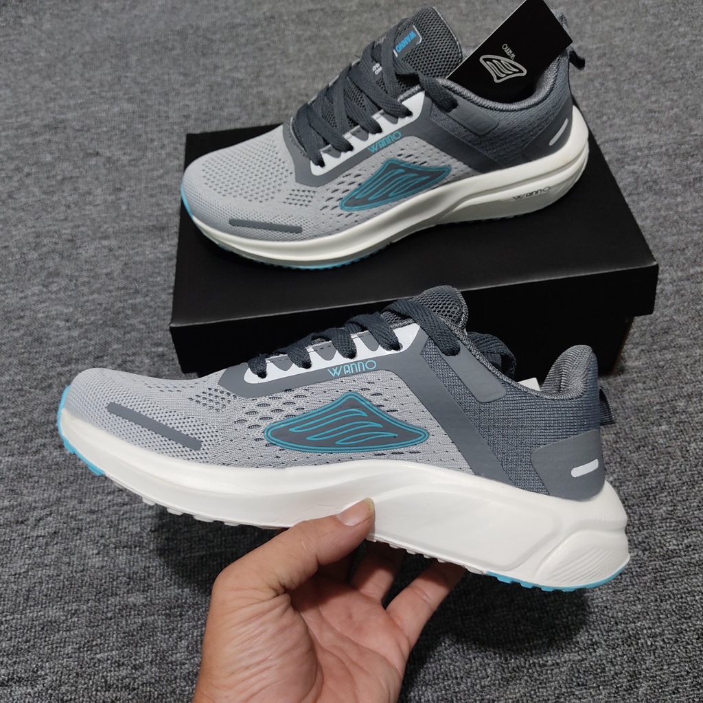 Giày thể thao nam chính hãng wanno bảo hành 1 năm đóng hộp chăc chắn size 39 đến 44
