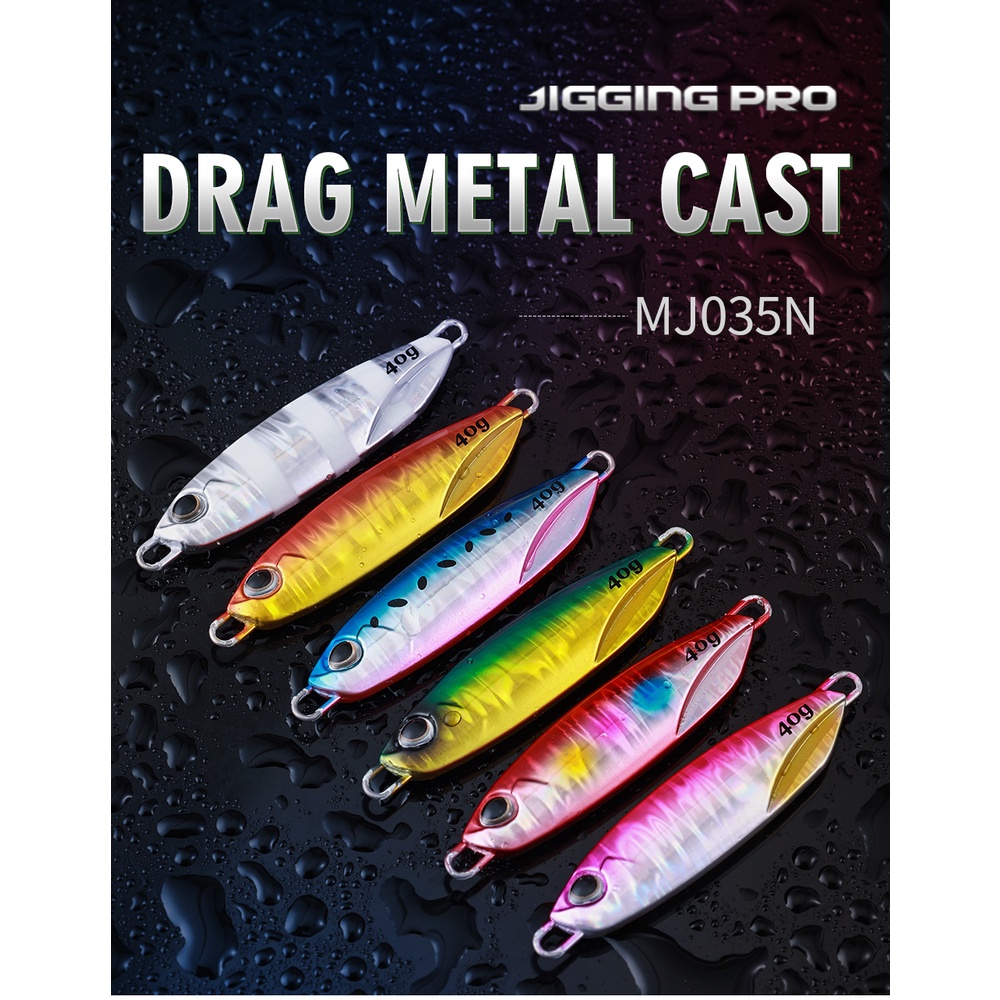 Mồi Câu Cá Bằng Kim Loại 20g 30g 40g 60g 80g