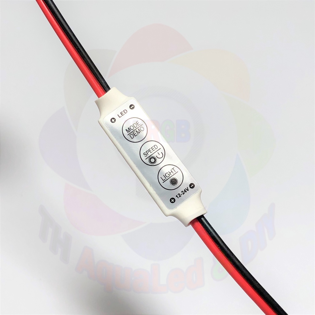 Controller điều khiển đèn LED, bộ điều khiển đơn sắc 3 nút dạng mạch Remote